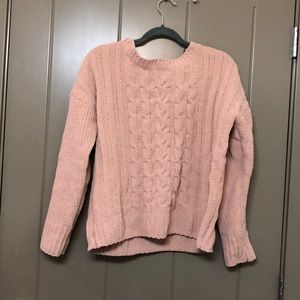 Pink sweater